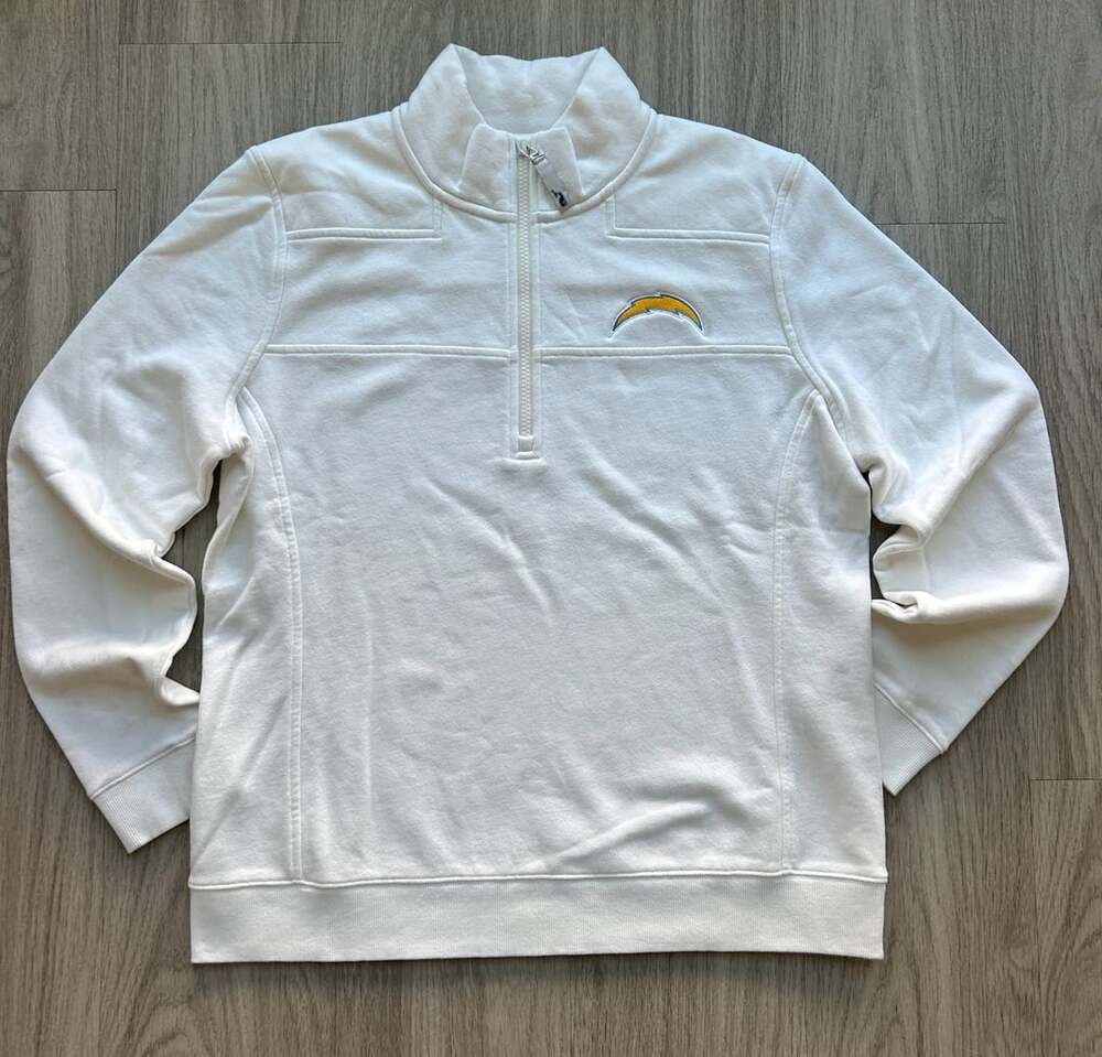 Vineyard Vines Los Angeles Chargers Shep Shirt Size L White